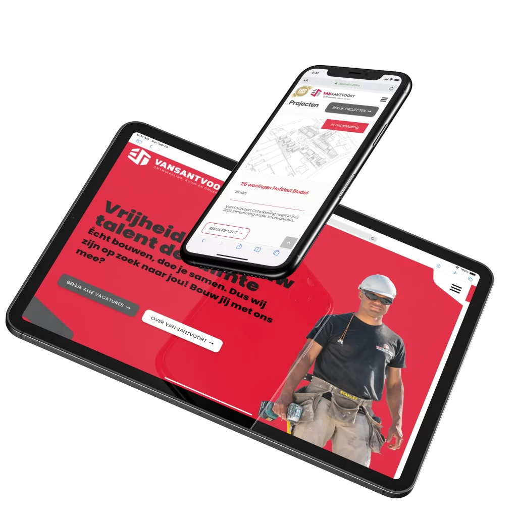 van santvoort ipad en telefoon