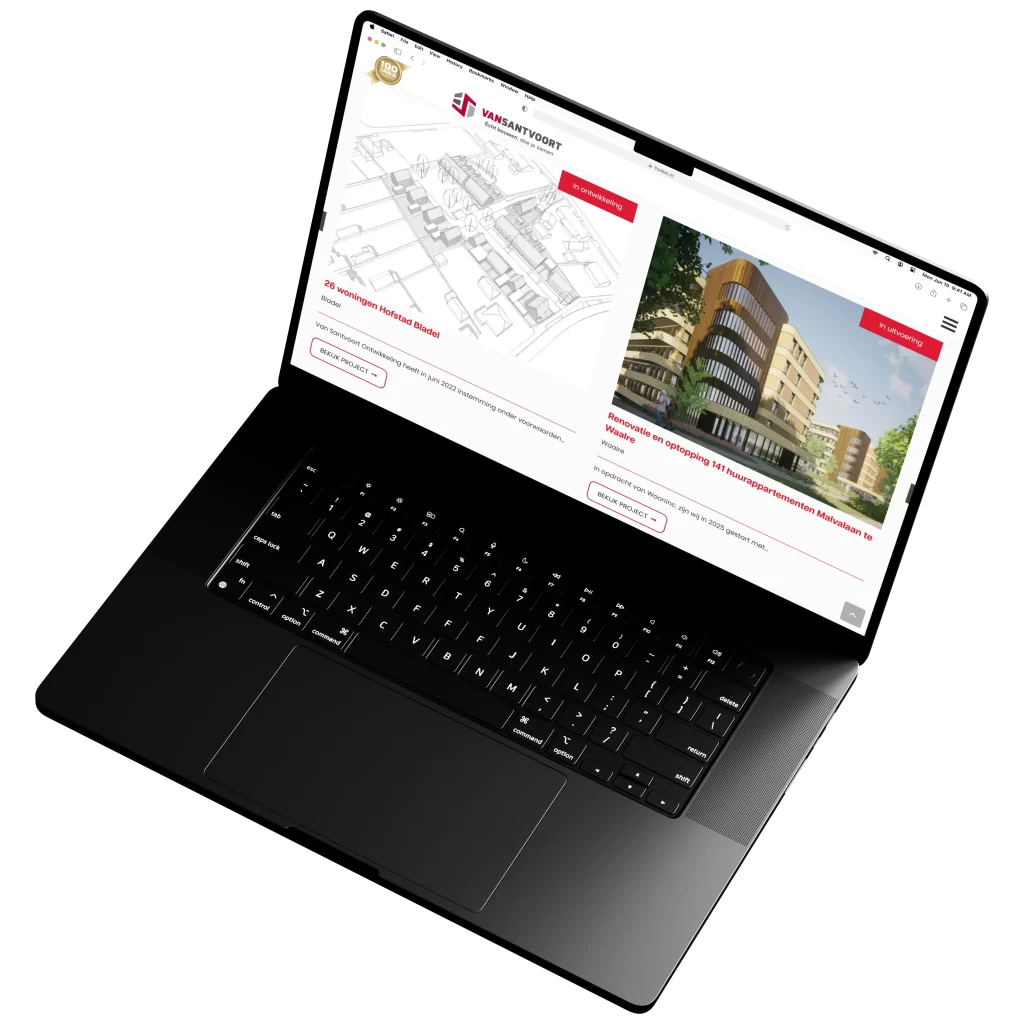 van santvoort zwevende laptop