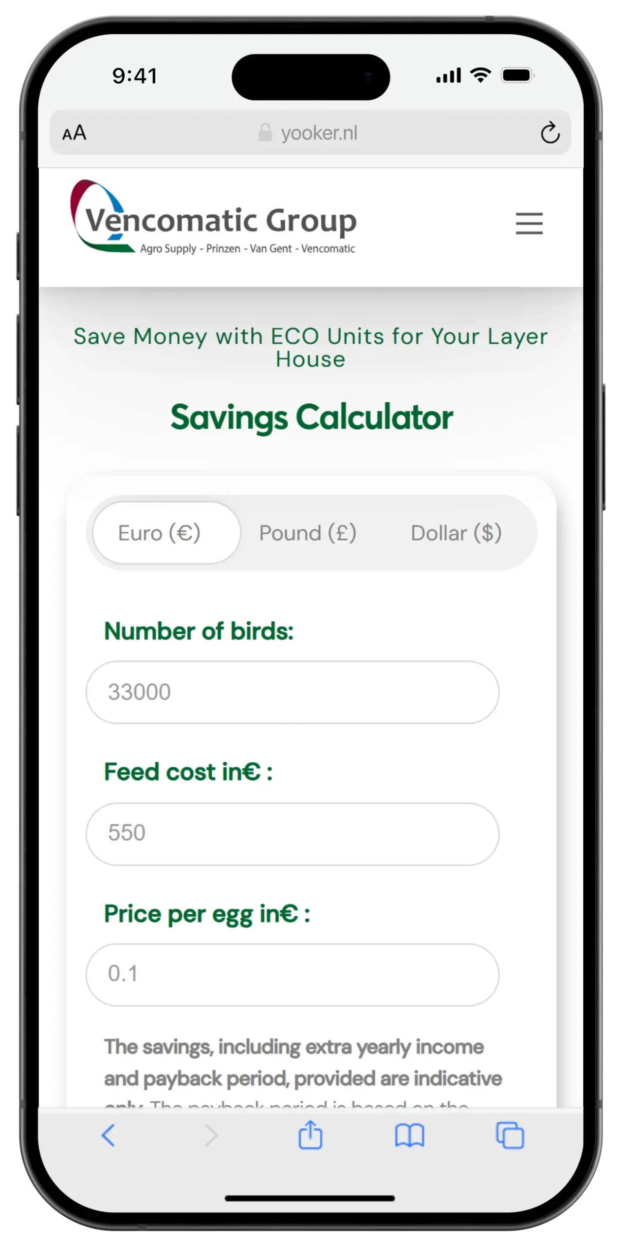 vencomatic telefoon3