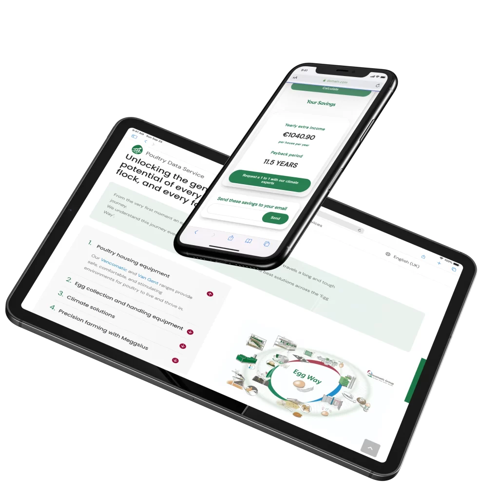 vencomatic zwevende laptop en telefoon