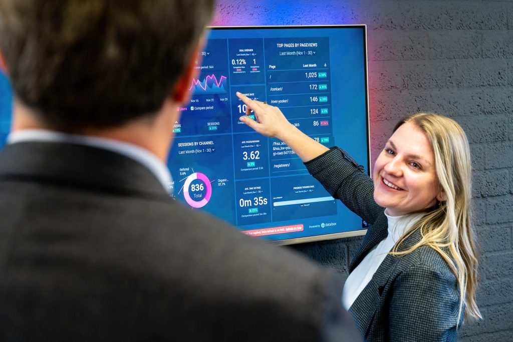 Yooker - data presentatie voor klant